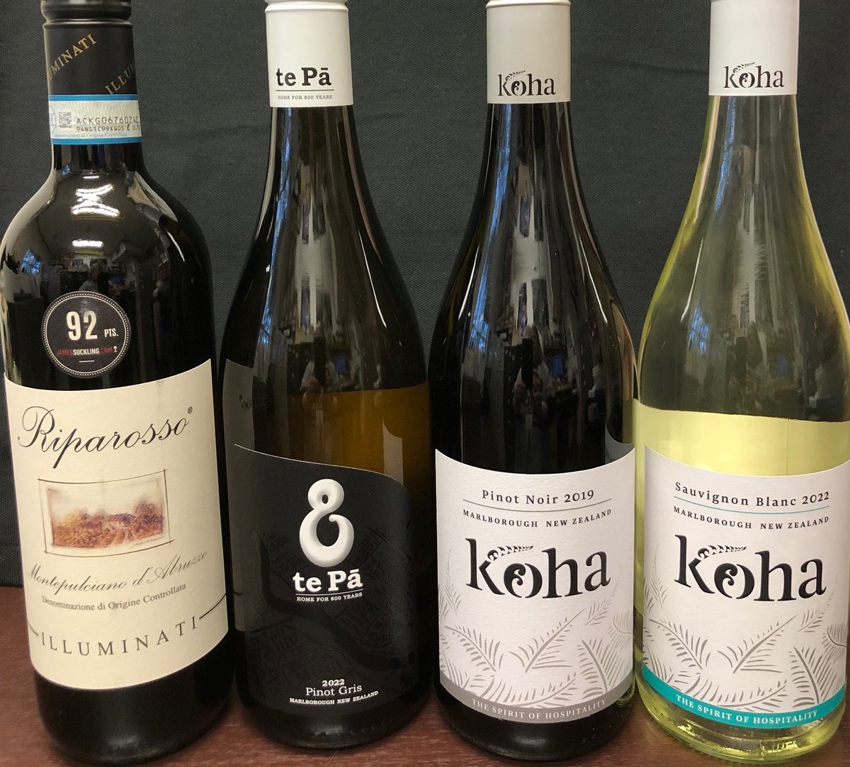 For our Wed., March 29 Wine Tasting 4-7pm, Jeremy will feature a new selection of wines for our shelves! Riparosso Montepulciano d’ Abruzzo (Dry Red), te Pā Pinot Gris, Koha Pinot Noir & Sauvignon Blanc. It’s $1 off on purchases of tasting wines. You must be 21+. #winetasting