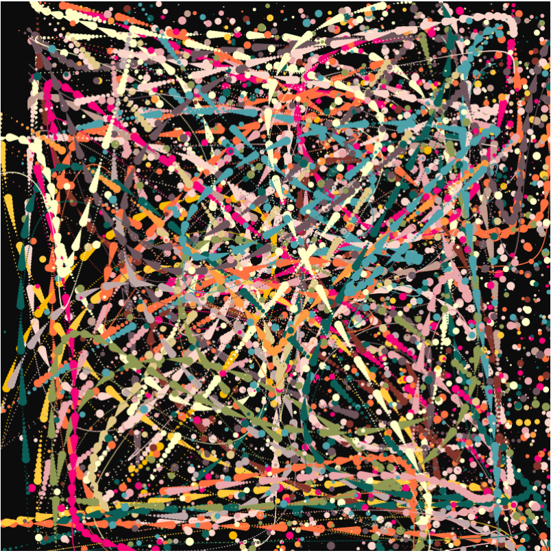 Just minted "Orbit "#1  
Stunning masterpiece <~3

#fxhash #p5js #GenerativeArt #NFTArt #DigitalArt