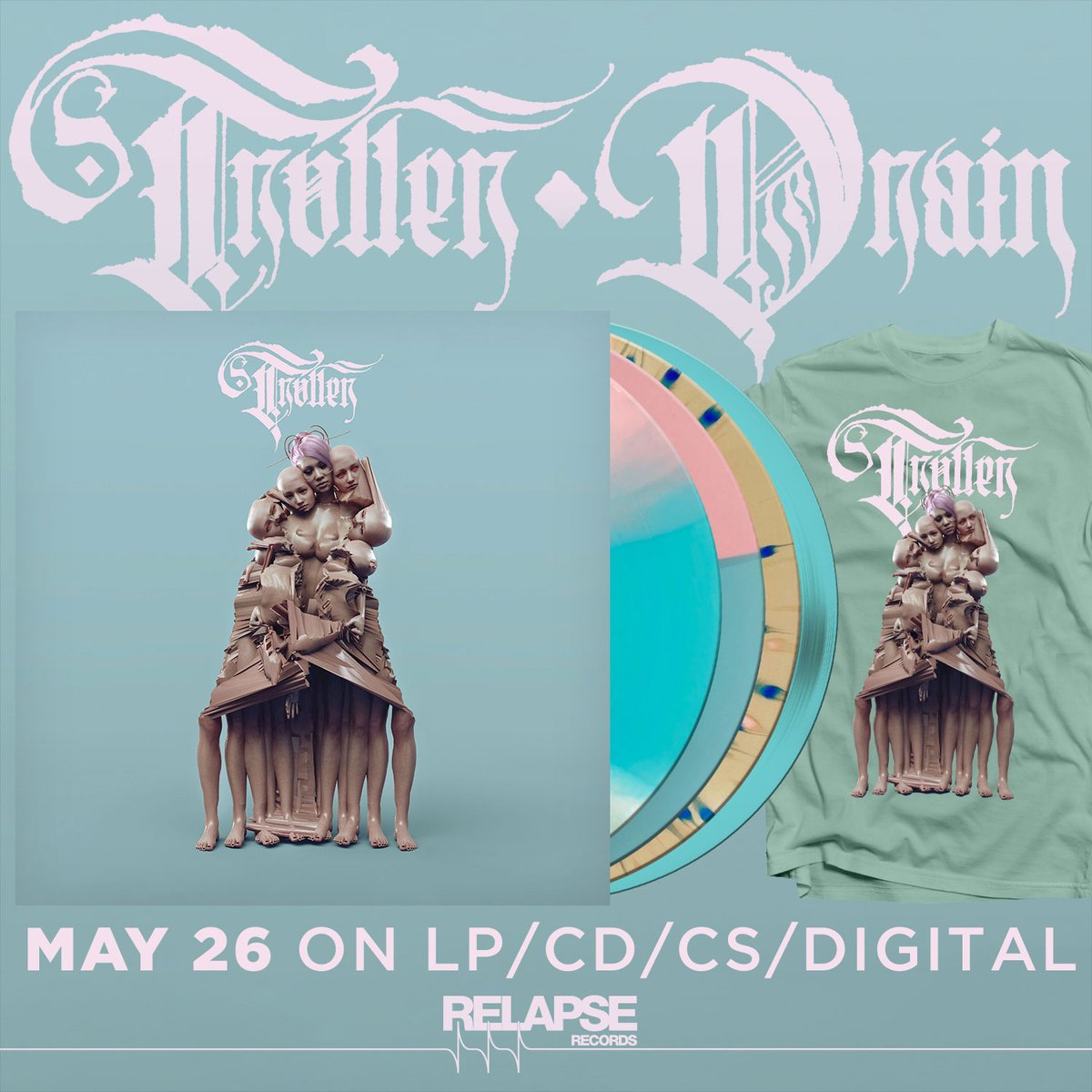 New TROLLE album DRAIN is out May 26 on LP/CD/CS/Digital.

Watch the new "Out Back" video and pre-order 'Drain' at orcd.co/troller-drain