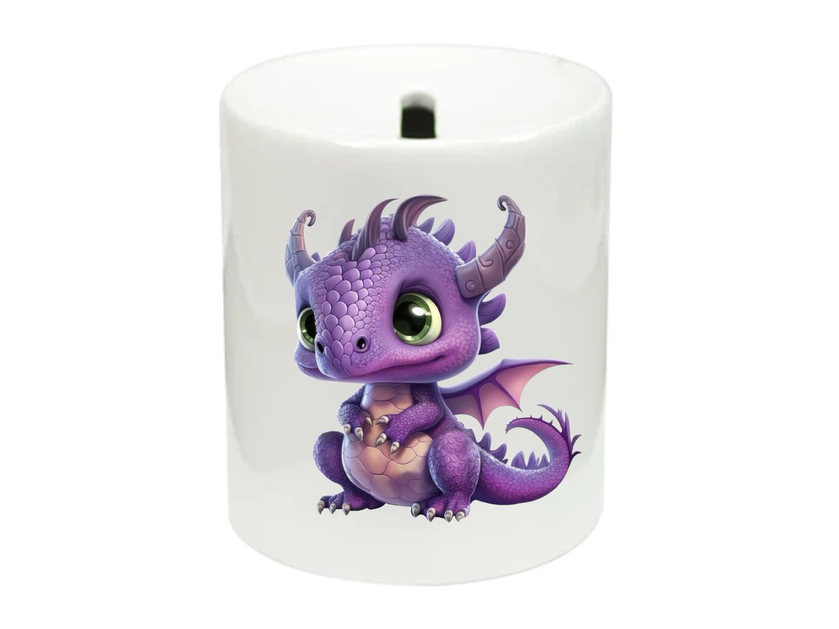 Excited to share the latest addition to my #etsy shop: Ceramic Baby Dragon Money Box Coin Bank - Kids Money Coin Bank - Great Gift for Kids or Adults - Ten Designs To Choose From etsy.me/42OTRv2 #white #ceramic #kid #moneybank #piggybank #kidsbank #moneybox