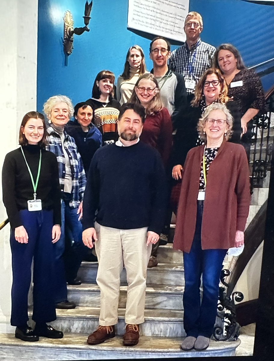 The Primary Source Cooperative @MHS1791 met in person this March for the first time since the pandemic. Stay tuned for more info about our collaborative website rollout this summer. #scholarlyediting #primarysourcecoop #cmsol