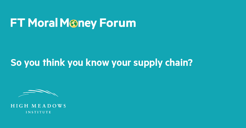FT Forums (@ftforums) on Twitter photo "There is no question that a global framework of strong laws and regulations would be the best way to ensure sustainable supply chain practices." - Chris Pinney, President, <a href="/HighMeadowsInst/">High Meadows Institute</a>
Read #HMI's full insight on #supplychain here: bit.ly/40cLNCU
#FTMMF "There is no question that a global framework of strong laws and regulations would be the best way to ensure sustainable supply chain practices." - Chris Pinney, President, <a href="/HighMeadowsInst/">High Meadows Institute</a>
Read #HMI's full insight on #supplychain here: bit.ly/40cLNCU
#FTMMF
