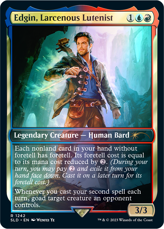 chris pine mtg card Ultra PRO - Dungeons & Dragons: Honor Among Thieves Playmat Featuring also, you need to see