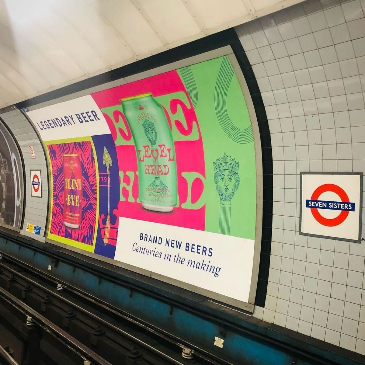 GreeneKingIPA's tweet image. Keeping a keen Eye out for our vibrant duo 👁️

Recent sightings have been on the underground and on a not-so black cab 🔎

Though really, there's nowhere better to spot our beers than at the bar 🍺

#FlintEye #LevelHead #GreeneKingBrewery