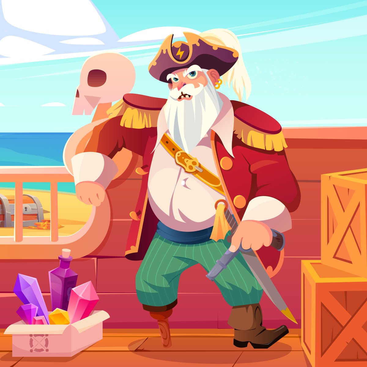Ahoy, me hearties! We settin' sail on a quest to grow our crew to 7.5k followers! We'll be giving $LOOT + $WATER to all who like, retweet, drop wallet! 
So gather yer mates and spread the word far and wide! The more the merrier, and the bigger the treasure for all of us to share!