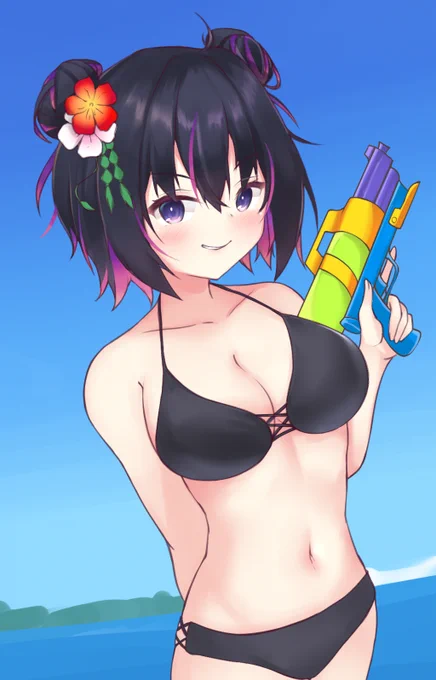今日の途中経過、やっぱりエロゲの曲聞くと筆がノるというか調子よくなる 