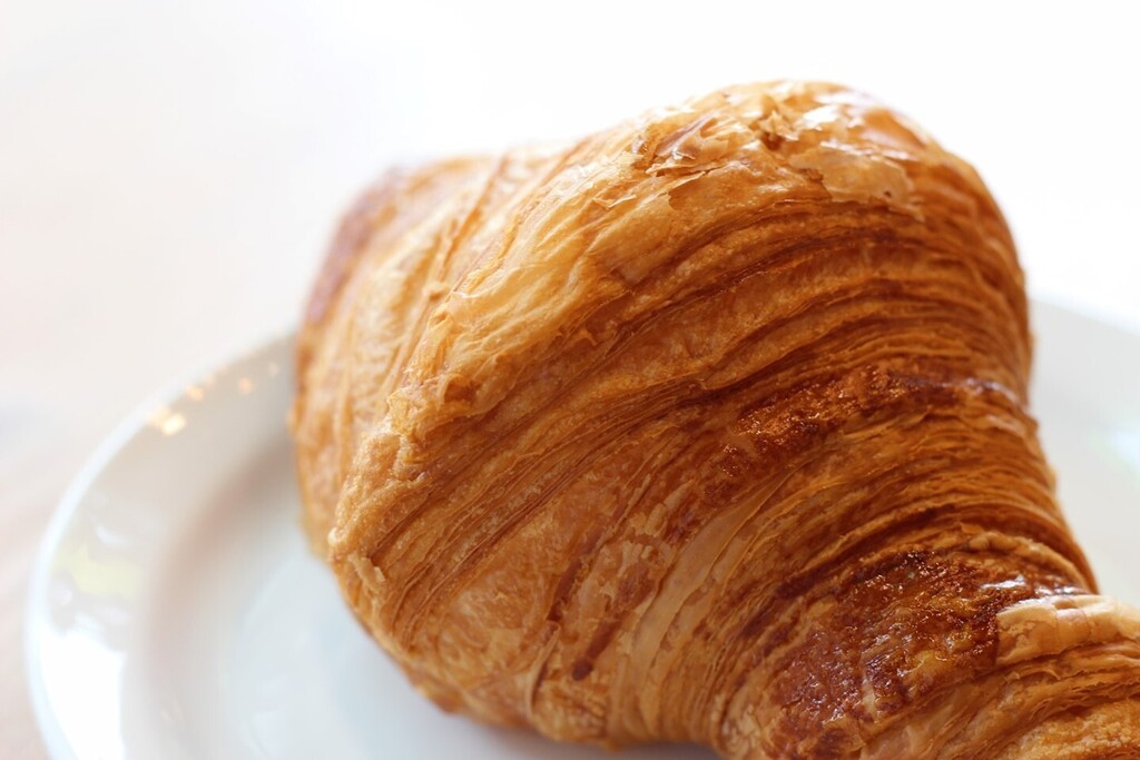 Leaning into #flakyfriday with fresh-baked croissants at <a href="/palletcoffee/">PalletCoffeeRoasters</a>. 

This might also involve flaking out on work for the morning, but you know we're all about doubling down where it counts. #wakeandflake 

#GetSiply #VancouverCoffee