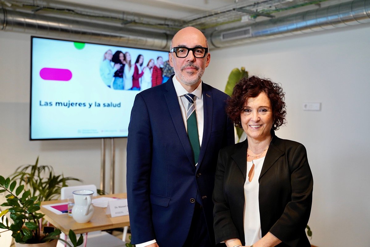 OrganonEspana's tweet photo. Hoy hemos presentado la Encuesta “Las #Mujeres y la #Salud”, realizada a 1.500 mujeres y dirigida por la Prof. Mª Teresa Ruiz Cantero, catedrática Salud Pública Universidad de Alicante. El principal resultado: mayor conciliación, sinónimo de mejor salud https://t.co/ukjP7h83I5 https://t.co/LRN2uei9Z8