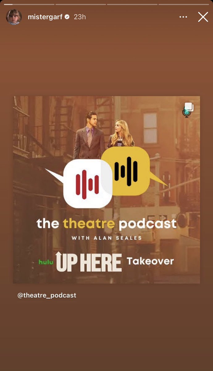 It’s here! The #UpHere takeover has arrived, kicked off with Kristen and Bobby, the creators of 21 originals songs (and of course, the story!) Visit bpn.fm/ttp to find your way to 🎧 and then of course, stream the soundtrack, out now 🤩 #upherehulu #UpHereonhulu
