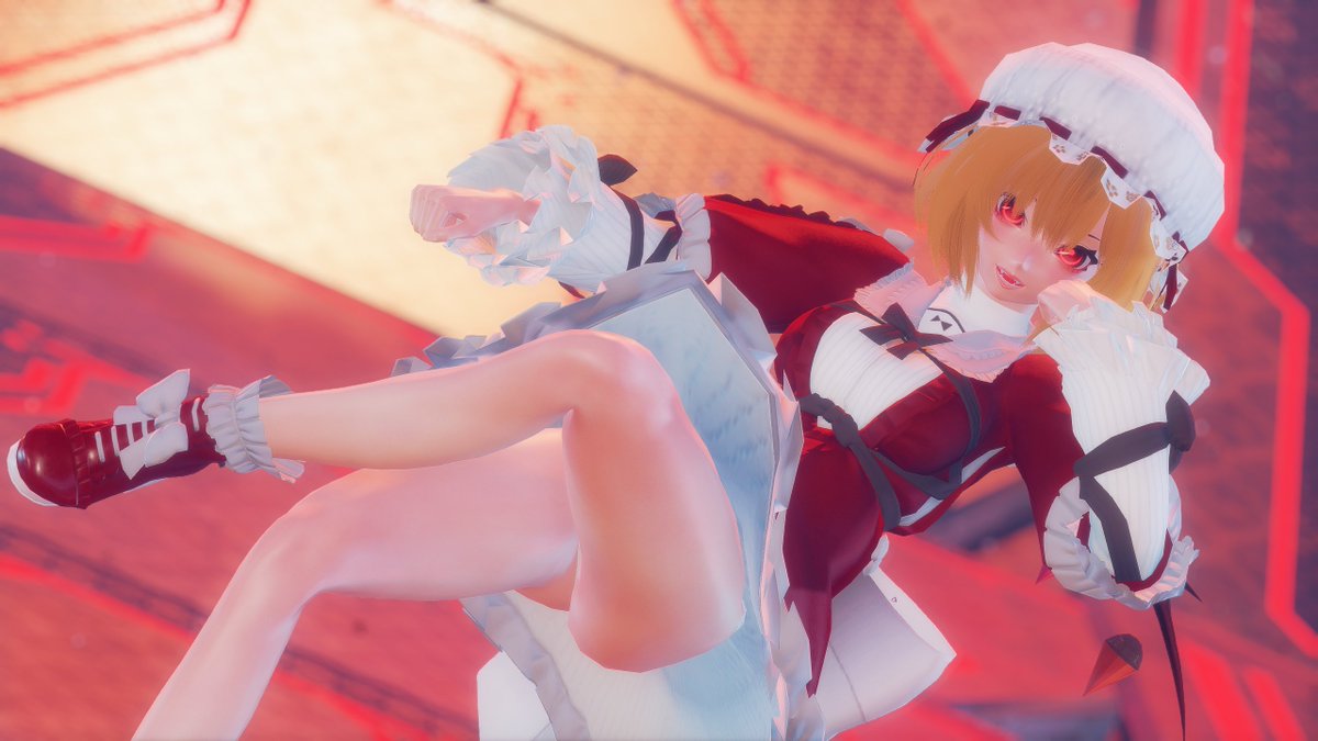 FedlesC4g's tweet photo. Flandre Scarlet Cosplay
#PSO2NGS #PSO2NGS_SS #NGS_SS 
#メンテの日じゃないけどssを貼る https://t.co/1CzMJU2n2k