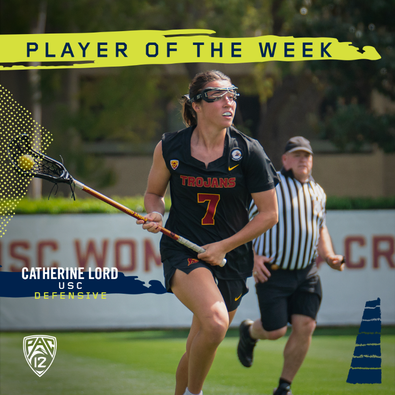 pac12's tweet photo. Announced: #Pac12Lax Players of the Week ⤵️

𝐎𝐟𝐟𝐞𝐧𝐬𝐢𝐯𝐞 𝐏𝐥𝐚𝐲𝐞𝐫 𝐨𝐟 𝐭𝐡𝐞 𝐖𝐞𝐞𝐤: Kaylon Buckner
𝐃𝐞𝐟𝐞𝐧𝐬𝐢𝐯𝐞 𝐏𝐥𝐚𝐲𝐞𝐫 𝐨𝐟 𝐭𝐡𝐞 𝐖𝐞𝐞𝐤: Catherine Lord

@SunDevilWLax | @USCTrojansLax