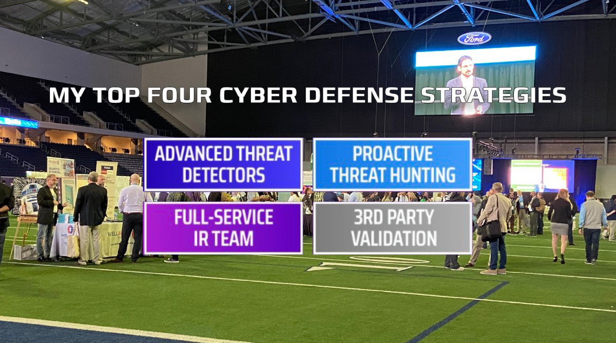 Secureworks's tweet photo. 🏈 We're on the field at #DFWSECCON2, it's only natural that we're thinking about #CyberBracketology
Here are some of our favorite brackets from #CISCOXC. Fill out your own bracket and define your #cyberdefense priorities: https://t.co/IPeA2zU2Mn
#Cybercrime #Tech https://t.co/b8kEPtmRWZ