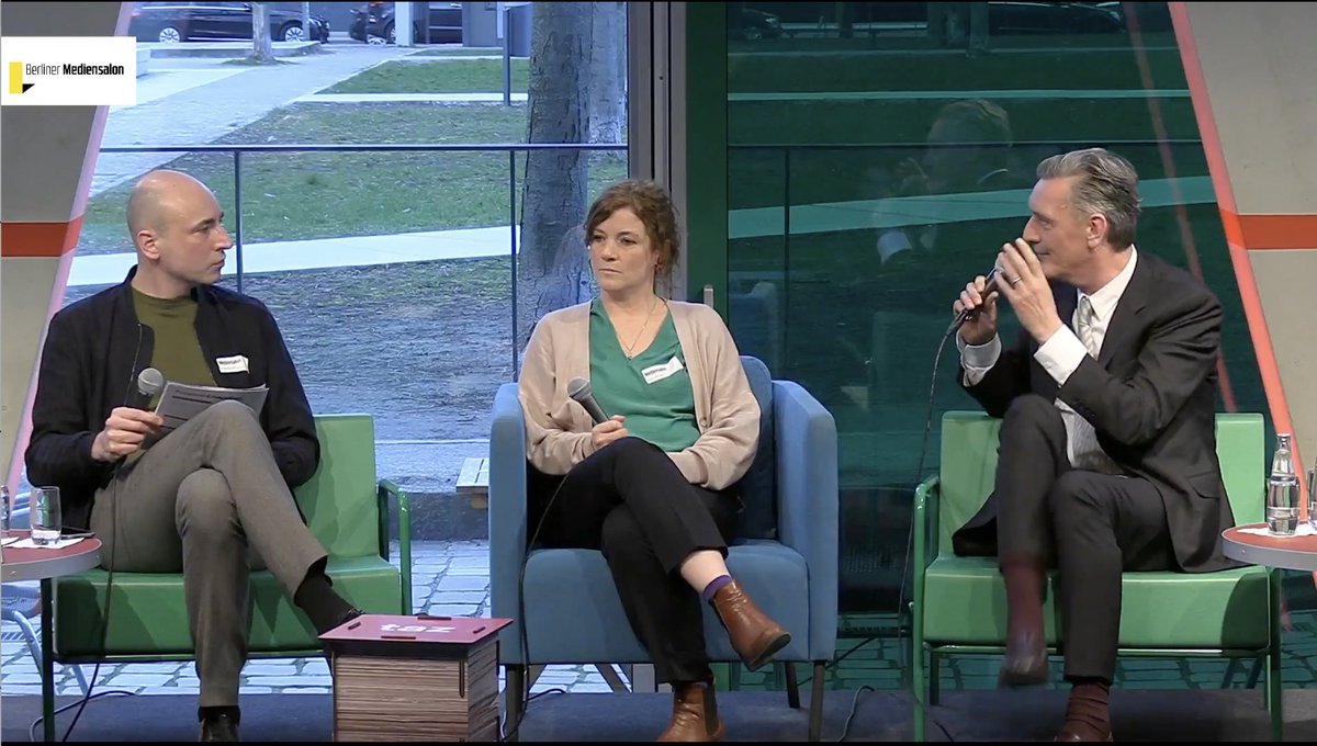 Wie kommuniziert der #Mittelstand besser? Debatte beim #Mediensalon -&gt; jetzt live fb.watch/jyQs7GxFiw/