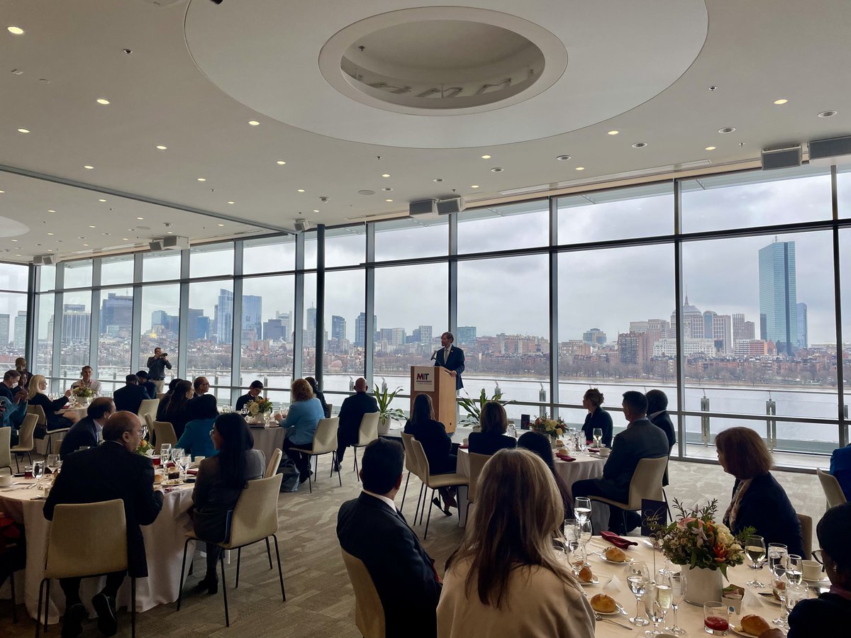 Assistant Dean of MIT Sloan Global Programs David Capodilupo welcoming over 30 foreign ambassadors to MIT. We're pleased to host the US Dept of State &amp; the Office of the Chief of Protocol as part of the 28th Experience America trip to Boston, MA.
