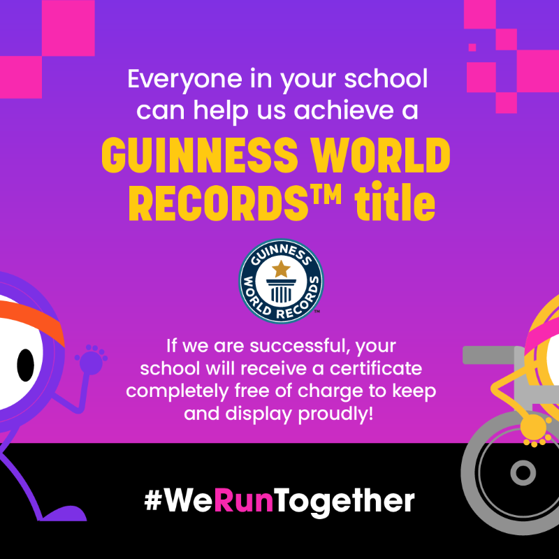 LondonMarathon's tweet photo. 𝘾𝘼𝙇𝙇𝙄𝙉𝙂 𝘼𝙇𝙇 𝙏𝙀𝘼𝘾𝙃𝙀𝙍𝙎 📚

Don't miss the chance to get your school involved in a new @GWR title attempt by taking on the 2023 TCS Mini London Marathon in schools! 

Click below for more info and to sign your pupils up 🔗

#MiniLondonMarathon #LondonMarathon