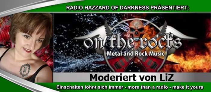 Wednesday, 29.03.23, 9pm CET, On The Rocks on radio-hazzardofdarkness.de! With two still unreleased songs from MADAME NEPTUNE and @MotelTransylvan !  
#hazzardofdarkness #gothic #Hardrock #heavymetal #powermetal #metal #doommetal #deathmetal #metalcore #Alternative #showliz
