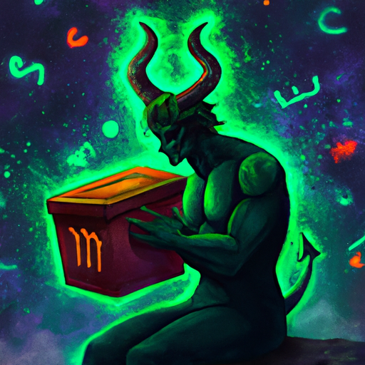 _harhzival's tweet photo. THE GREEN BOX

A man with devil horns and a glowing green box, a scratch in the surface reveals a hidden world.

#Dailies #NFT #NFTCommunity #AIArt #KarrotMafia https://t.co/0L9nNMCnAF