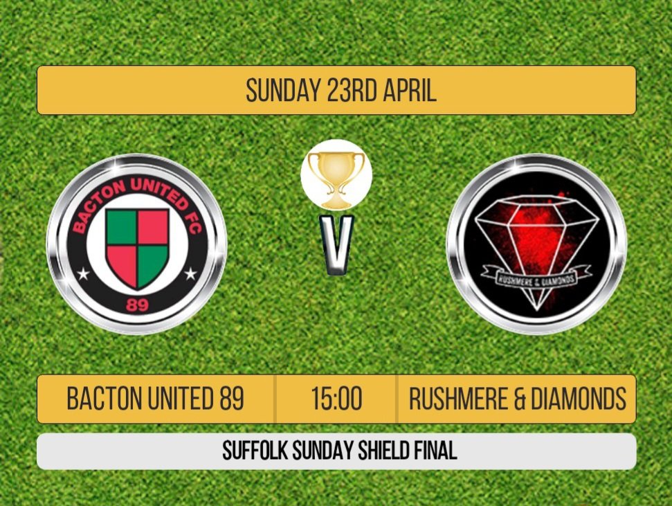firstgoldenhind's tweet photo. ‼️ CUP FINAL DAY DETAILS‼️
@BactonSun89  Vs The Diamonds 

⌚️ 15:00 pm 
🏟 @needhammktfc 
🏆 @SuffolkFA sunday shield final 

Tickets are being sold so please come and support the boys in the final link below👇🏻👇🏻 
https://t.co/aQpJd3Rlam https://t.co/FYQUcq2v4g