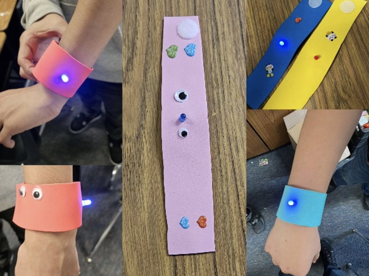 Mobile Making is back: Biology students facilitate afterschool STEM projects with FUSD youth to inspire the next generation of scientists and engineers! Last week, kids explored electricity by making light-up bracelets with Dr. Hansen <a href="/AliKaaay/">Ali Hansen</a> 
#outreach #STEMeducation