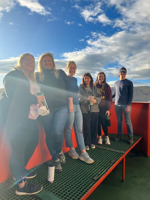 cmichSE's tweet photo. CMU’s Antarctica explorers embarked March 21 on the Nathaniel B. Palmer research vessel for a research trip lasting into early May. Undergraduates joined doctoral students and faculty for this experience. Check their progress at https://t.co/DMypEUEUoa #icyinverts #CmichSE https://t.co/EgKlfSvSBb