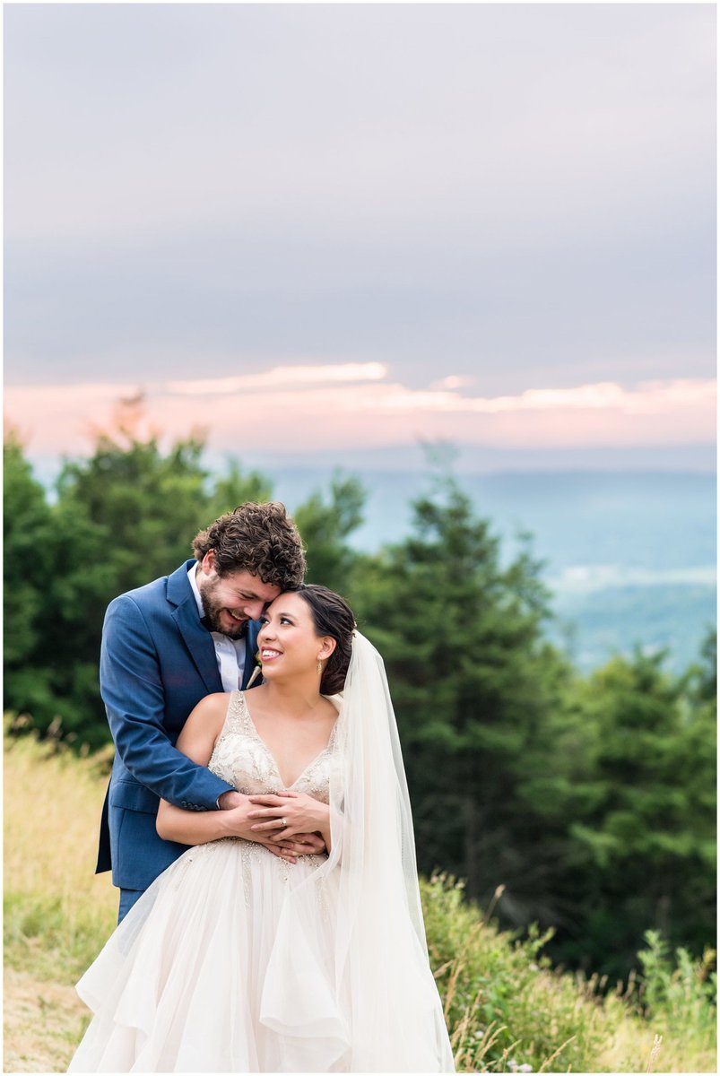 Joann &amp; Nate had an intimate Covid-era wedding in the Rocky Mtns with their closest family in attendance. To bring things full circle, they celebrated back east at Blue Mountain Ski Resort! bit.ly/3kiS3sU