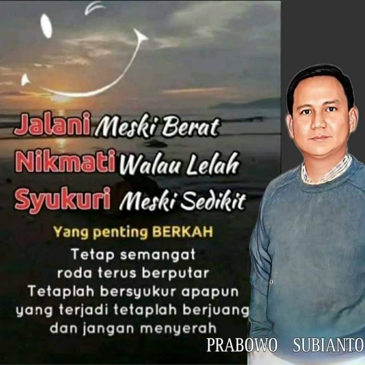 Lanjutkan Jendral kami slalu ada disini kami selalu ada untukmu