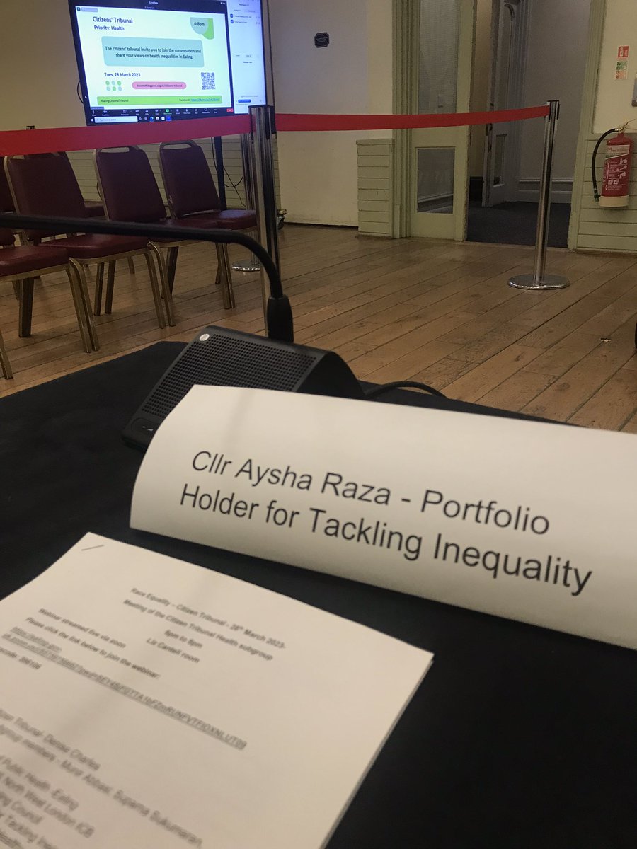 DrAyshaRaza's tweet photo. We’re all set to start our very first Citizens Tribunal  you can join us live &amp; have your say:
https://t.co/7sHd4XS0tG

The Citizens' Tribunal:
https://t.co/4QIDquB1IY

#EalingCitizensTribunal #Health #EREC https://t.co/Puwb8fhF8a