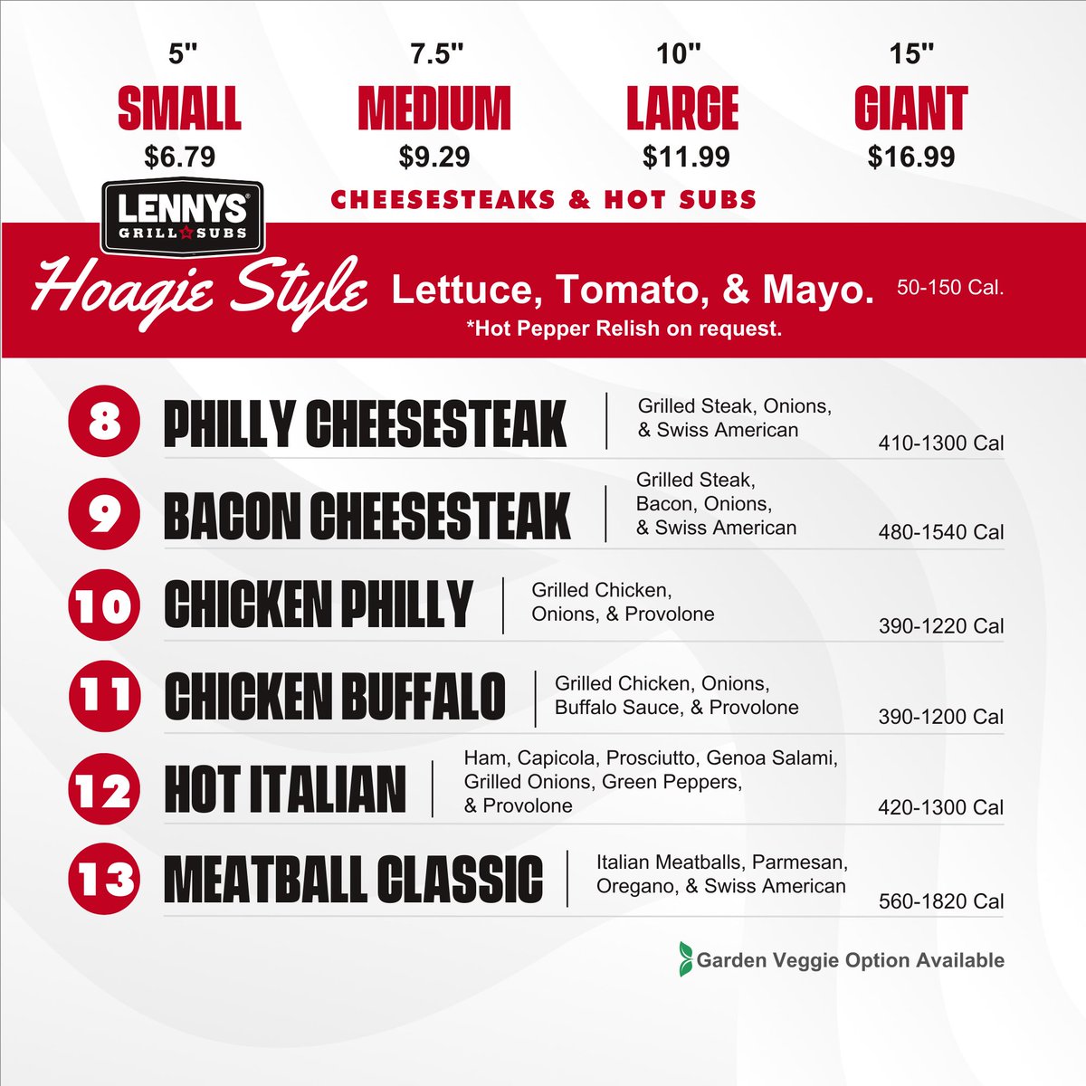 LennysGrapevine's tweet photo. Here is our menu: What are you in the mood for?? 😋😋 https://t.co/gUR3pgWYms