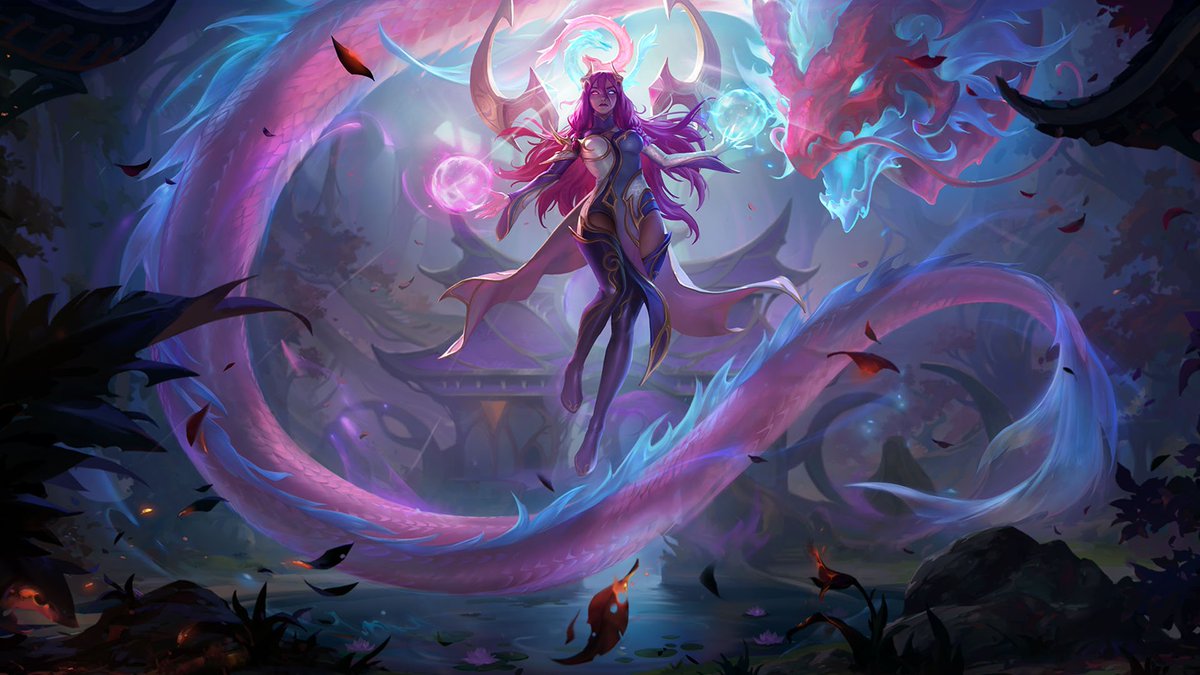 「LoR Tranquility Dragon Karma 」|Spideraxeのイラスト