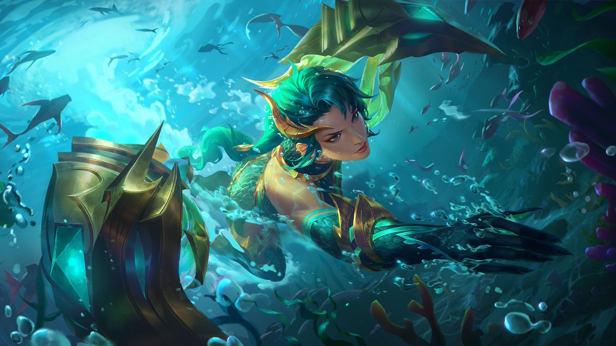 Spideraxe on Twitter "LoR Lagoon Dragon Kai'Sa"