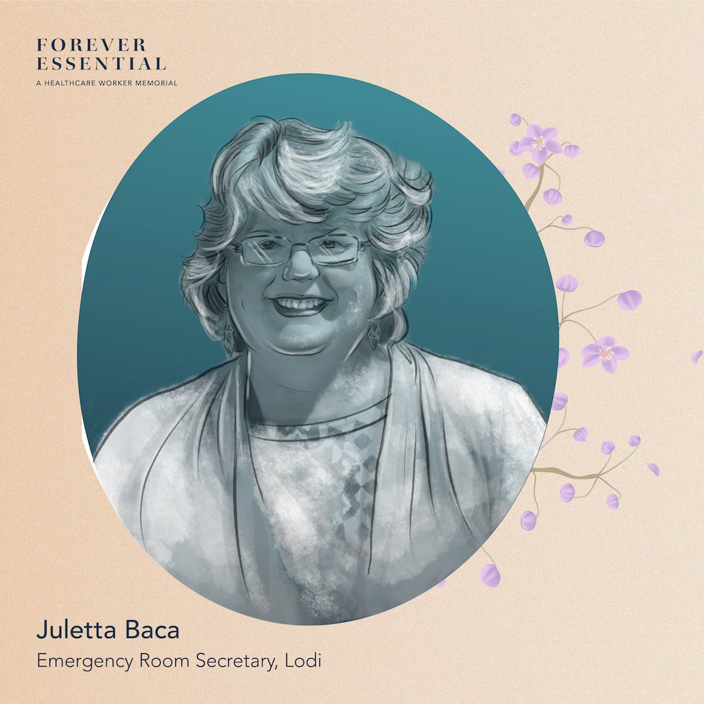 freveressential's tweet photo. Julie died just months before she planned to retire to spend more time with her husband, two daughters, two sons, and 12 grandchildren. When not with family, she could be found in her garden or tending her chickens and sheep, Molly and Polly. Julie was 64. #ForeverEssential https://t.co/X1Wl1gcMc5