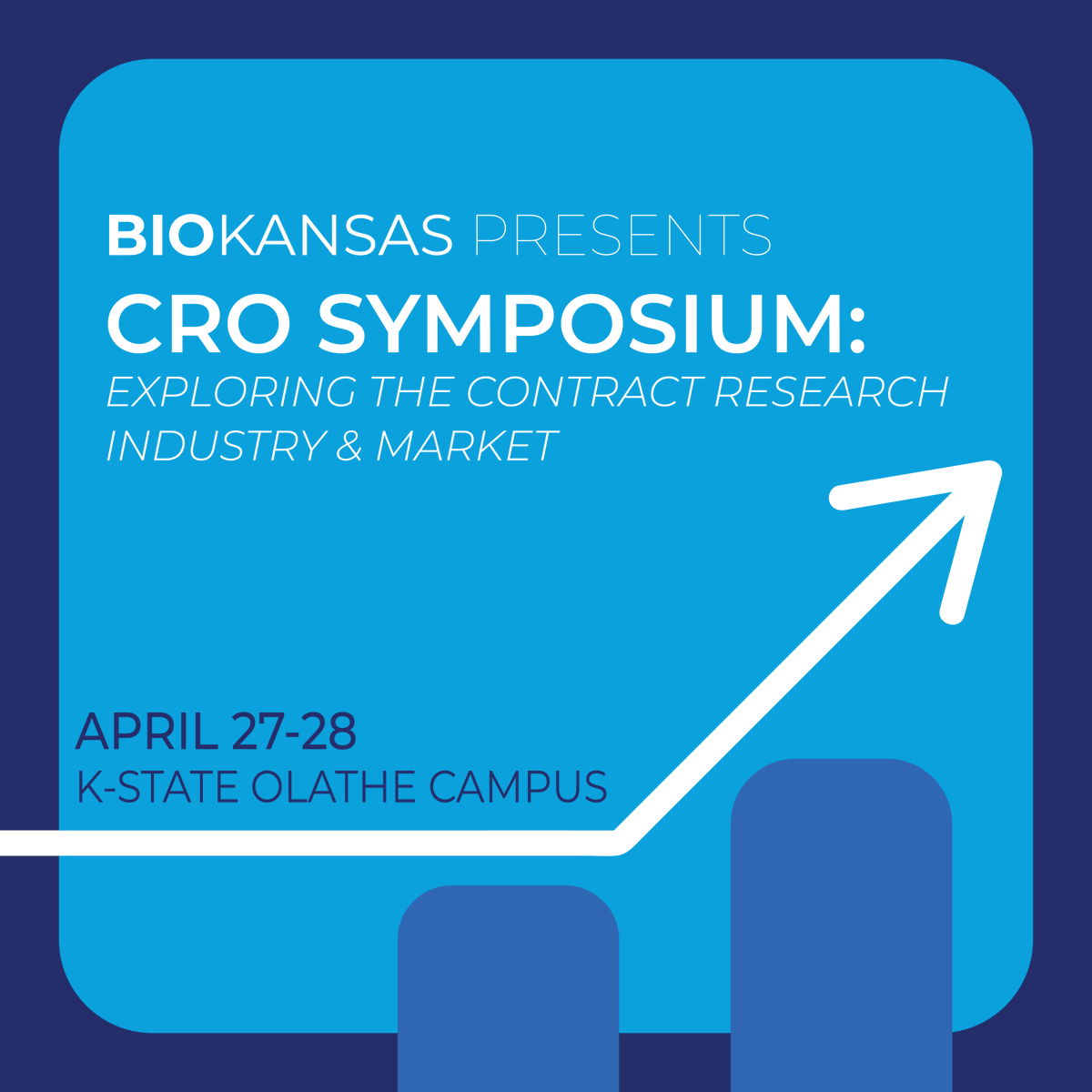 BioKansas’ CRO symposium is only one month away! Join us as we hear from industry leaders, build business connections, explore industry trends, and tour local CRO facilities.

Space is limited. Secure your registration today!
ow.ly/6B4S50NrjEX