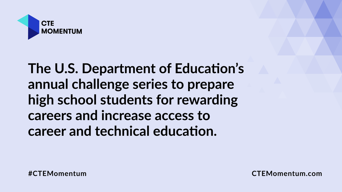 usedgov's tweet photo. Announcing ED’s #YourPlaceInSpace Challenge! 

Eligible high schools can submit entries that demonstrate a product or service to advance space missions &amp; exploration. 

Check out how to enter ➡️ https://t.co/yIVKCLveAw. #CTEMomentum https://t.co/TSQDHDBFXb