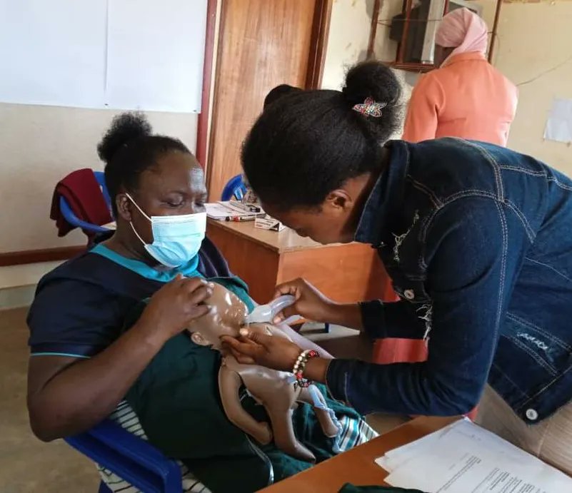 Bulamu &amp; Rotary are partnering to bring Helping Babies Breathe+ training in maternal and newborn care to 60+ Ministry of Health facilities throughout Uganda in 2023. Here are some of the 26 health workers our teams have trained at 6 facilities! For more: buff.ly/3LToU2Z
