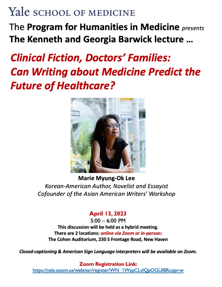 Yale Med Humanities (@yalemedhum) on Twitter photo 