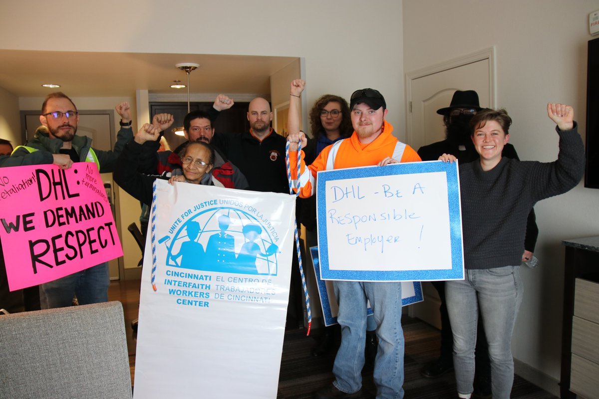 DHL - CVG Workers United for Change tweet media