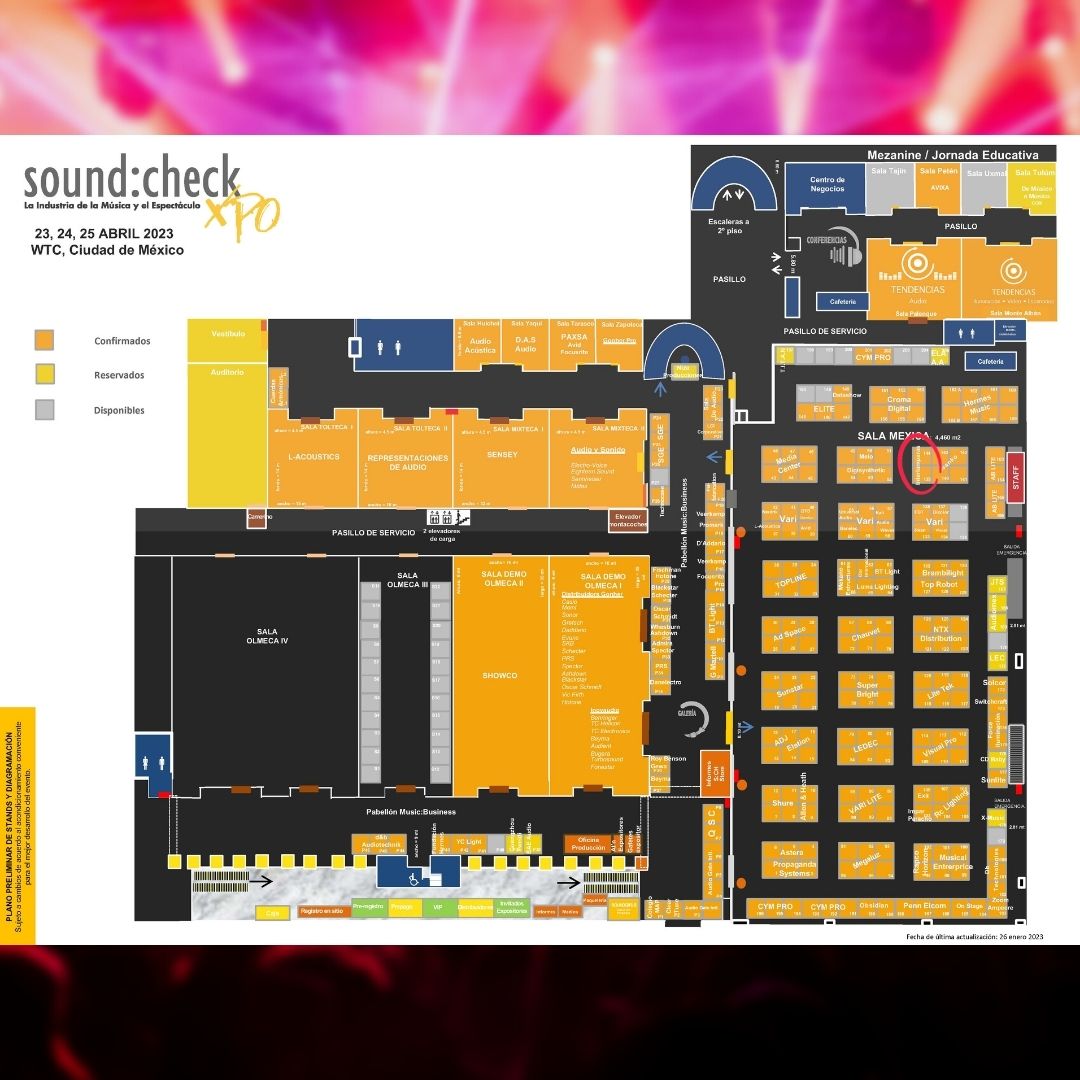 PangolinSystems's tweet image. 📣 Exciting news! We&apos;re thrilled to share that we&apos;ll be attending @soundcheckXpo with our partner Interlaser! If you&apos;re attending SoundCheck XPO, be sure to stop by our booth and say hi! 👋

#SoundCheckXPO #MexicoCity #AudioTechnology #showlaserméxico #iluminacion