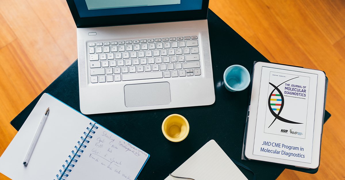 AMPath's tweet image. The first exam in the #JMD 2023 CME Program in Molecular Diagnostics is available now! Read a selection of articles from the JMD Volume 25, Issues 1-2 and take a short quiz to earn #CME! ow.ly/e0Jl50Npesk #molpath