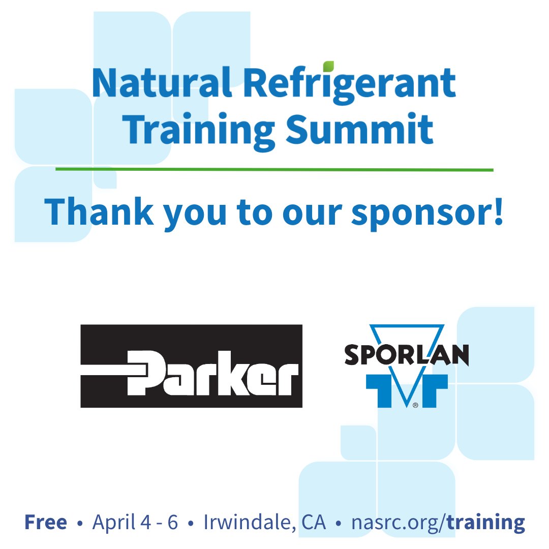 NatRefCouncil's tweet photo. #Thanks to premium #NatRefTraining Summit #sponsor & trainer @Sporlan!
Join us in CA April 4–6 for a free #training & expo on the latest #natref tech. Event will feature concurrent tech training sessions from manufacturers & industry experts. Register: https://t.co/dHg4al9nEy https://t.co/OCMBy6ZBpa