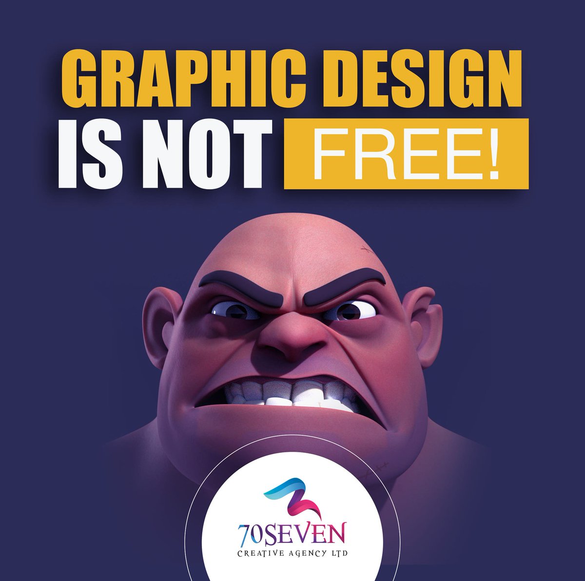 _DukeOfKosele's tweet photo. GRAPHIC DESIGN IS NOT FREE! https://t.co/Wf30uKdbNT