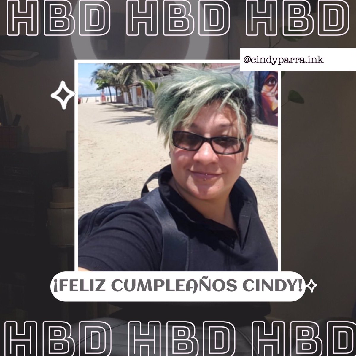 LunarunaE's tweet photo. Hoy es el cumpleaños de nuestra Piercer principal @CindyParraInk 🥳 Parabéns 🎈🎈🥺 https://t.co/c01ACA9MiW