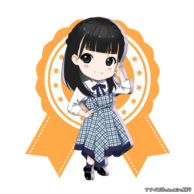 りのち〜いっぱいケーキ食べてね#ナナニジ #望月りの生誕祭 