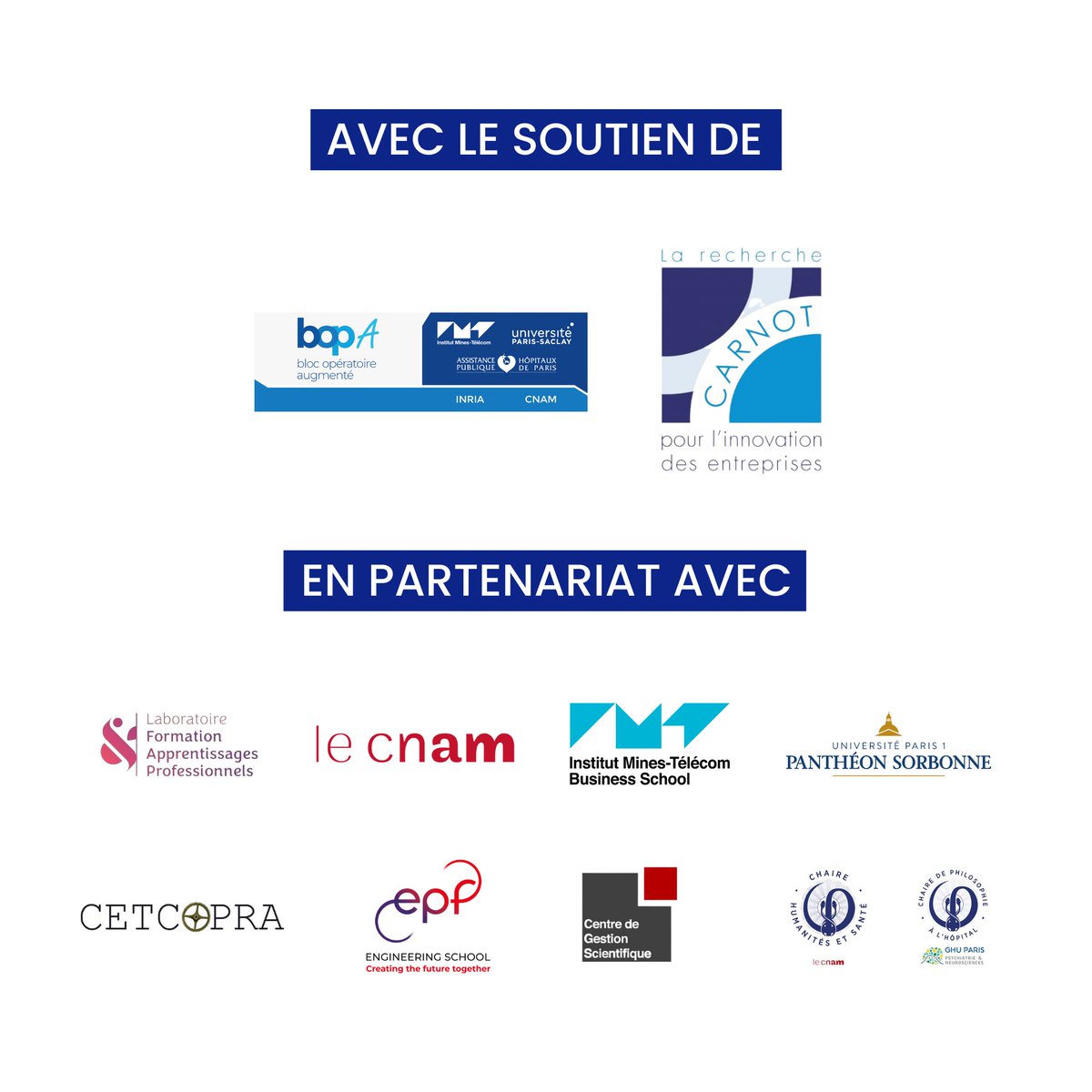 hospiphilo's tweet photo. @LeCnam @SorbonneParis1 @epf_ingenieurs @CGS_MinesParis @nicolas_ehw @jobin_caroline @ignacioavellino @emmacartron @OCiacio @CyrilleFeray @PhilippeLIVERN1 @Eric_Vibert @VialleRaphael #blocoperatoire #SHS https://t.co/b8C2TABmSR