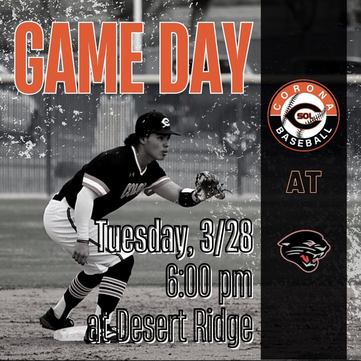 GAME DAY! Region play begins today <a href="/Desert/">desert</a> Ridge. First pitch is 6pm. #RM