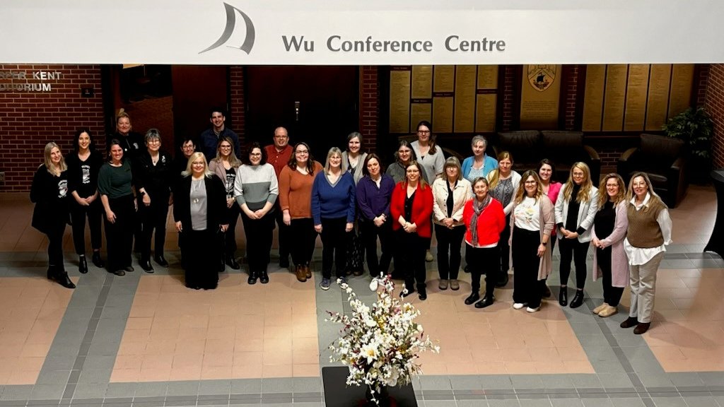 EECD Staff, Ransford Lockhart and Peter Kelly, are spending today with over thirty Community School Coordinators from the four anglophone districts discussing best practices, grant writing, and community building.  What a great day of learning and sharing!