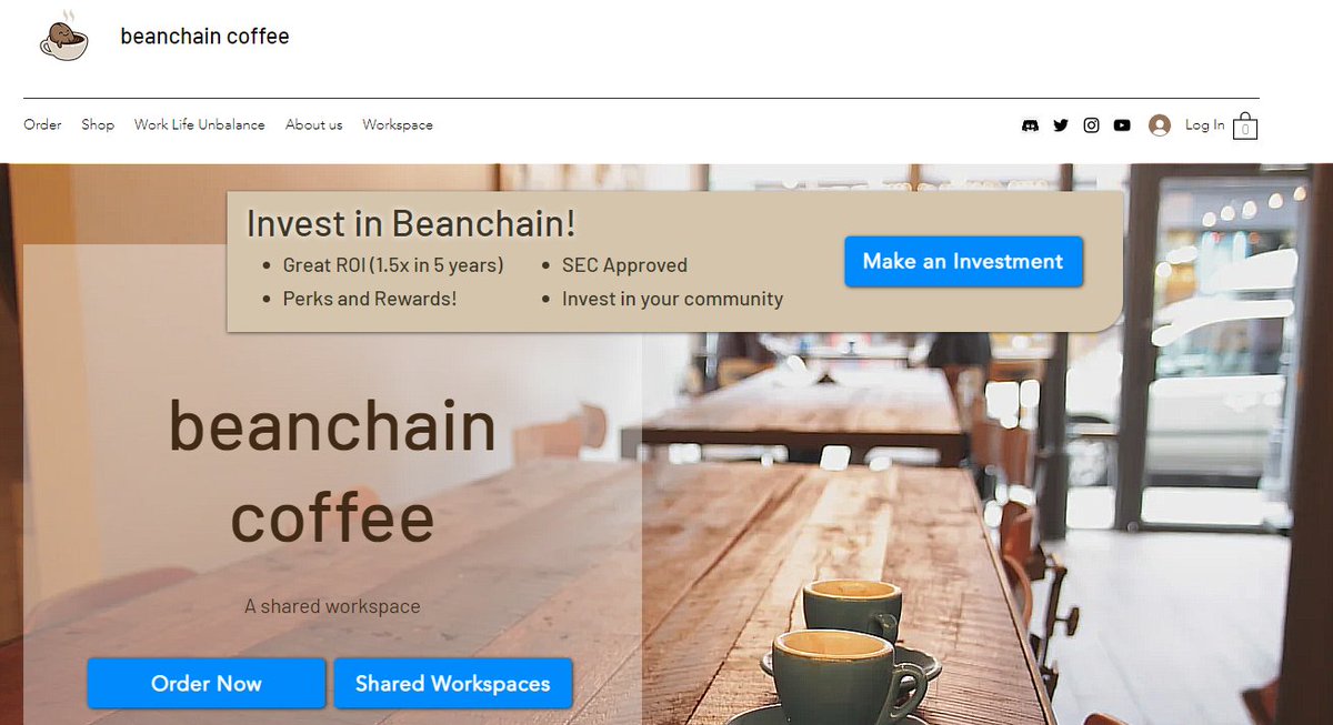 QuasarSure's tweet photo. #Coffee 
#Blockchain 
#education 
#coworking 

Check out @BeanChain on @theMainVest 
https://t.co/vbKmwxoz3H https://t.co/W5ntlaM5qF