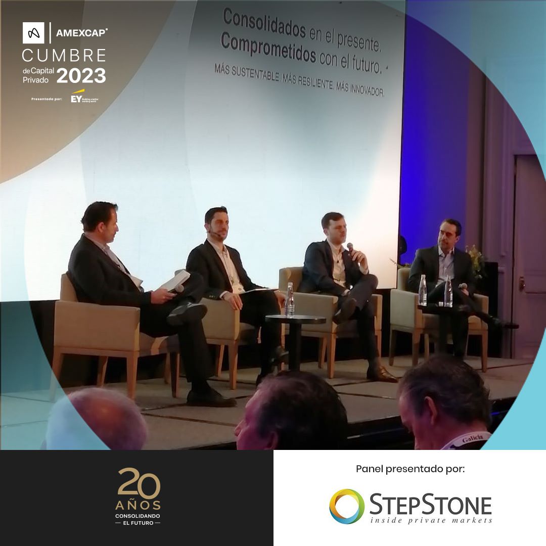 AMEXCAP's tweet image. #Metlife, #SegurosMonterrey New York Life, #StepStone y #PGIM nos cuentan su visión como aseguradoras, de Invertir en alternativos como estrategia de diversificación

Muchas gracias a nuestro patrocinador @stepstonegroup 

#cumbreAMEXCAP2023 #AMEXCAP