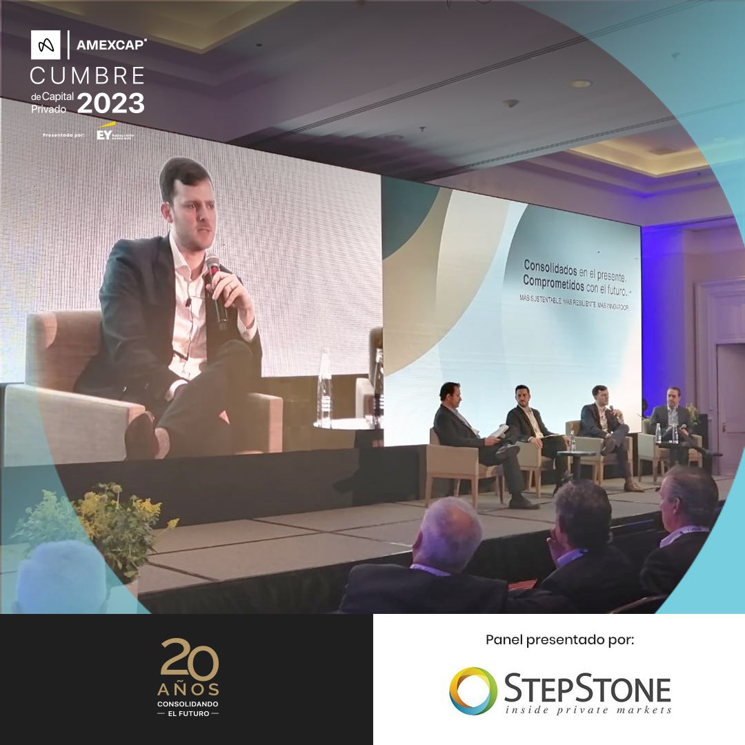 AMEXCAP's tweet image. #Metlife, #SegurosMonterrey New York Life, #StepStone y #PGIM nos cuentan su visión como aseguradoras, de Invertir en alternativos como estrategia de diversificación

Muchas gracias a nuestro patrocinador @stepstonegroup 

#cumbreAMEXCAP2023 #AMEXCAP