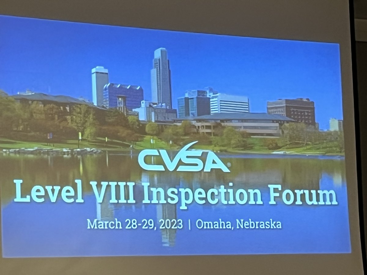 FredFakkema's tweet photo. Zonar Safety & Compliance is proud to be part of CVSA's first-ever Level VIII Electronic Inspection Forum! #Zonar #EVIR #CVSA https://t.co/IGDfRWI3vJ