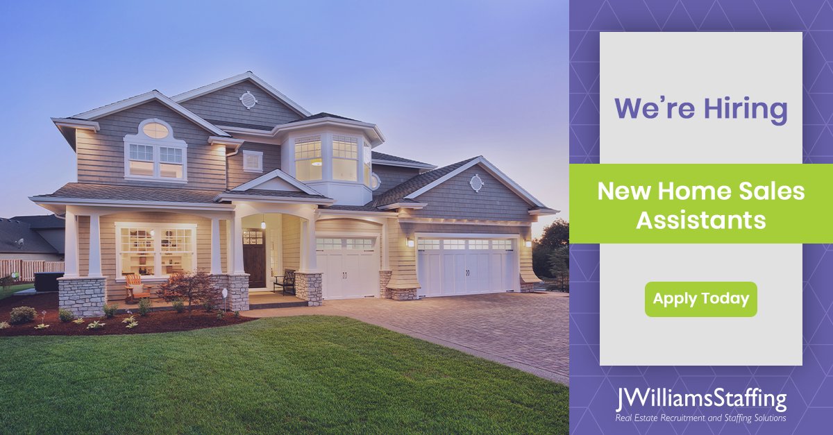 Join our team and help families find their perfect homes as a New Home Sales Assistant in the dynamic field of real estateL: bit.ly/35do5df
#nowhiring #jobs #newjob #opportunities #career